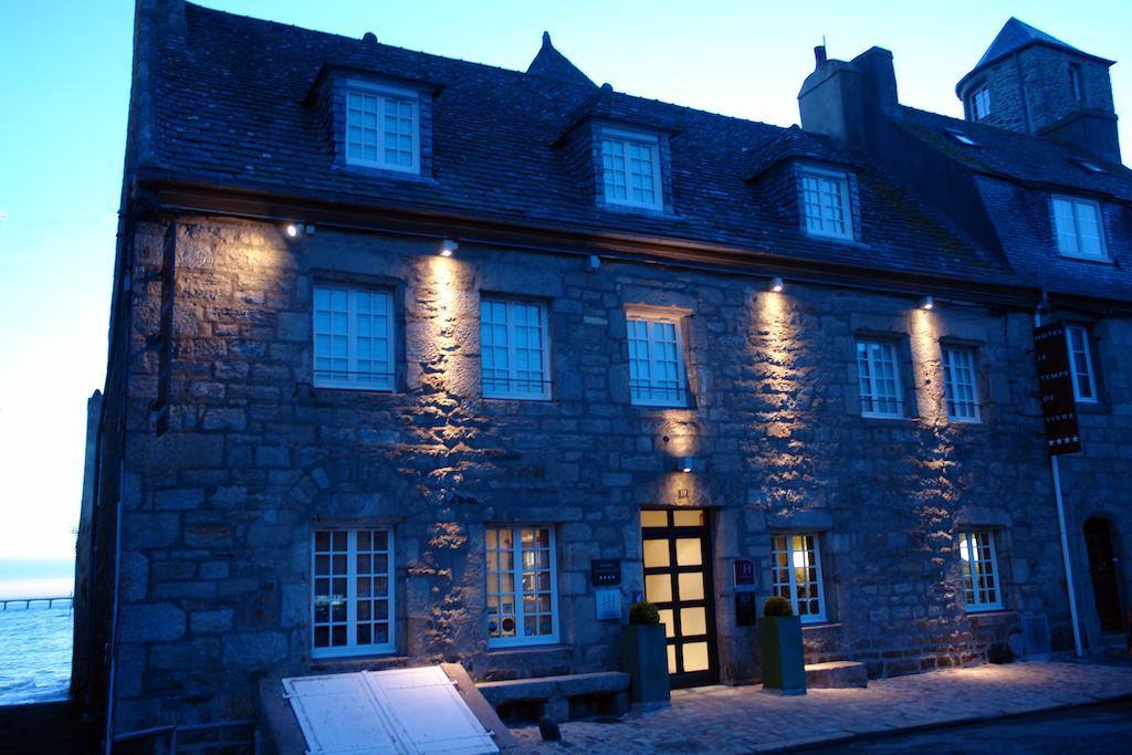 Hotel Le Temps De Vivre Roscoff Exterior foto